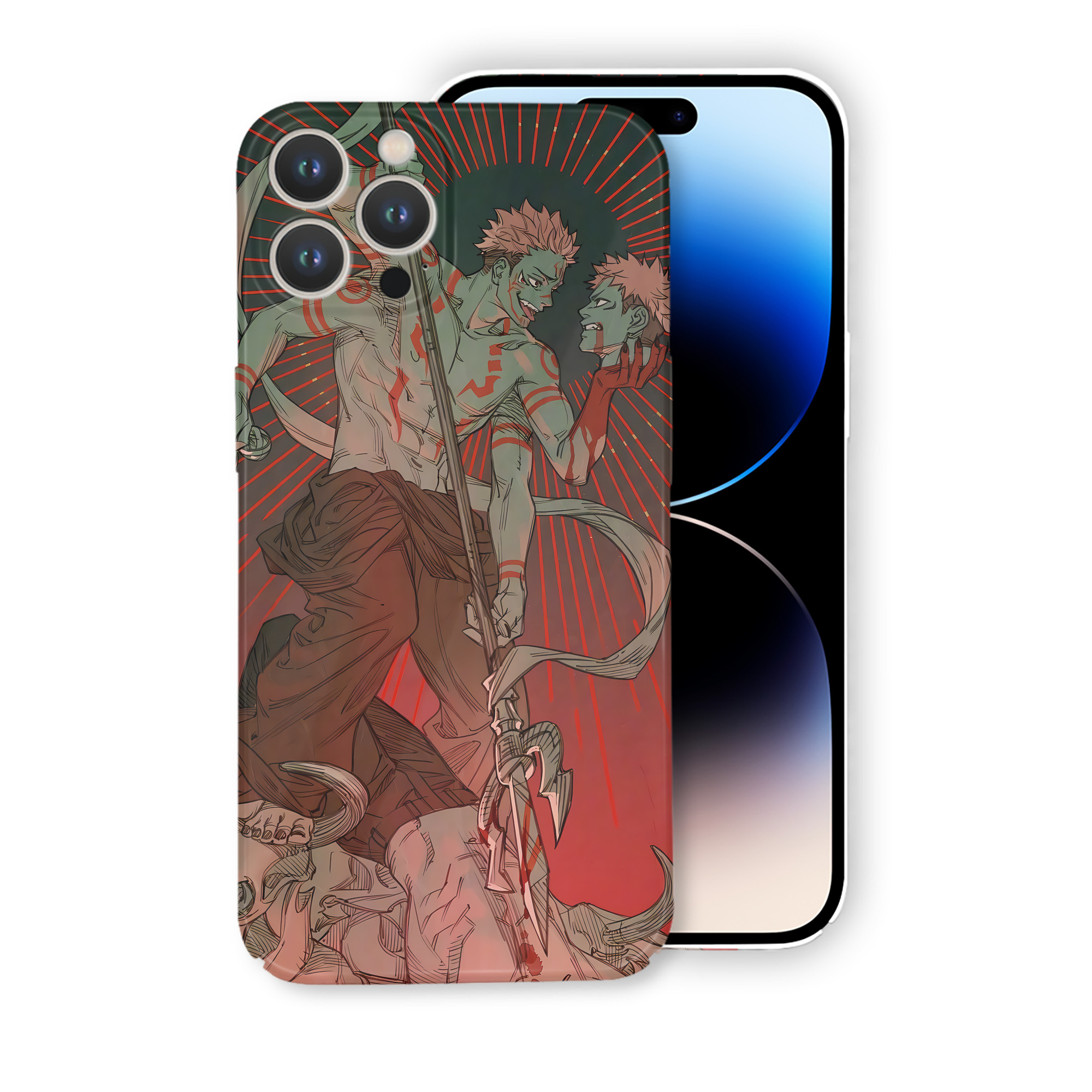 （画像用） 呪術廻戦 Jujutsu Kaisen 【iPhone 14シリーズ対応】ハードケース